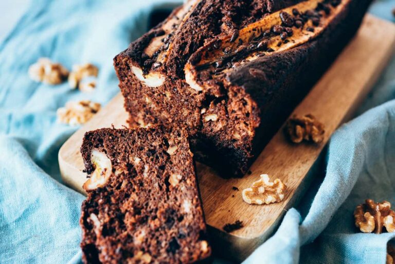 Delicia sin horno: Pastel de Plátano y Chocolate Banana Bread