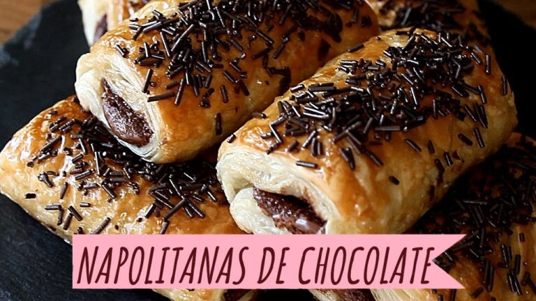 Deliciosas Napolitanas de Chocolate: El Postre Perfecto
