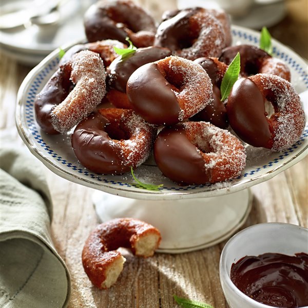Rosquillas de Chocolate: Fácil y Delicioso Receta con 3 Ingredientes
