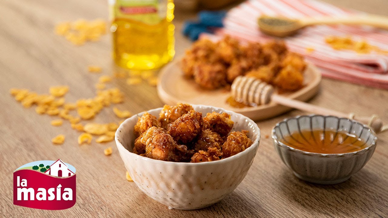 Salmón con palomitas de miel: una explosión de sabores